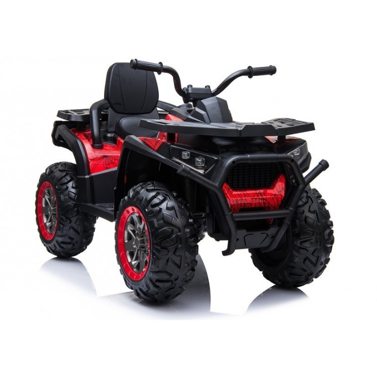 Elektrická štvorkolka XMX607 - lakovaná - červená -spider-man